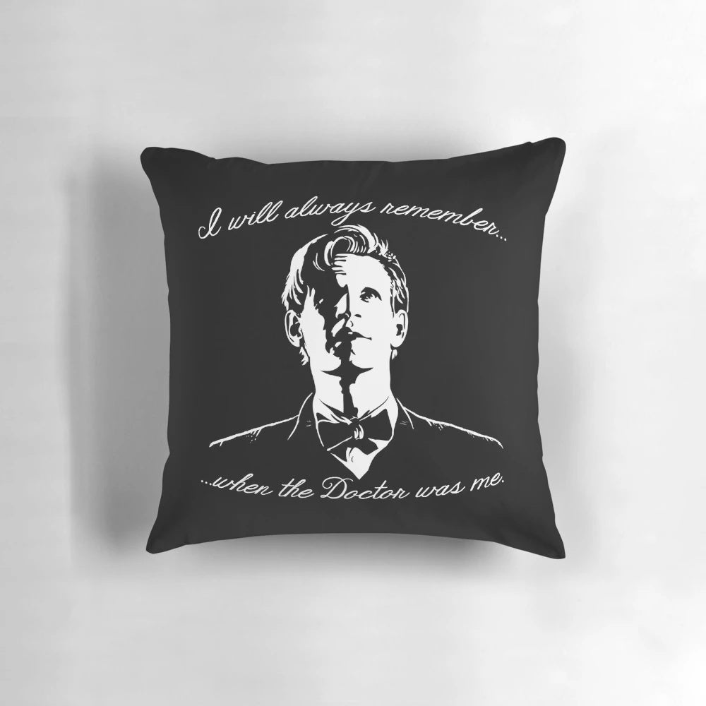 Doctor Who Eleventh Doctor Pillow with Matt Smith