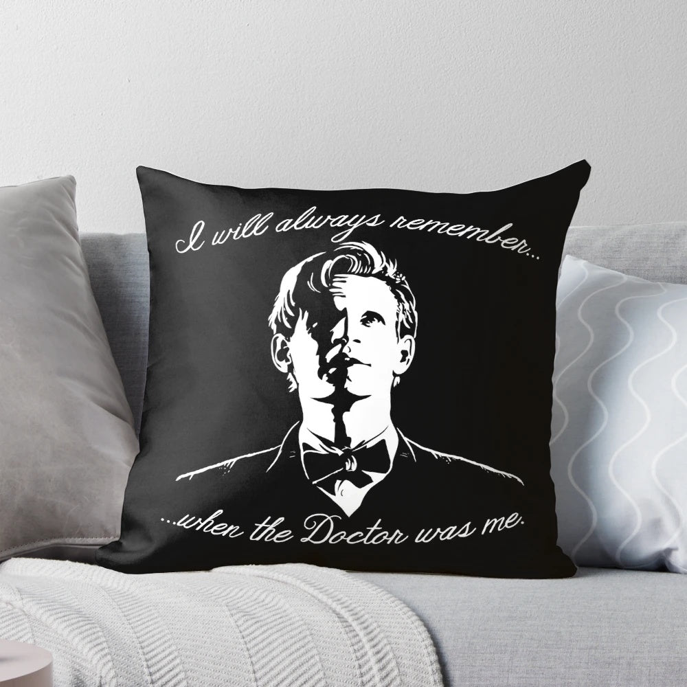 Doctor Who Eleventh Doctor Pillow with Matt Smith