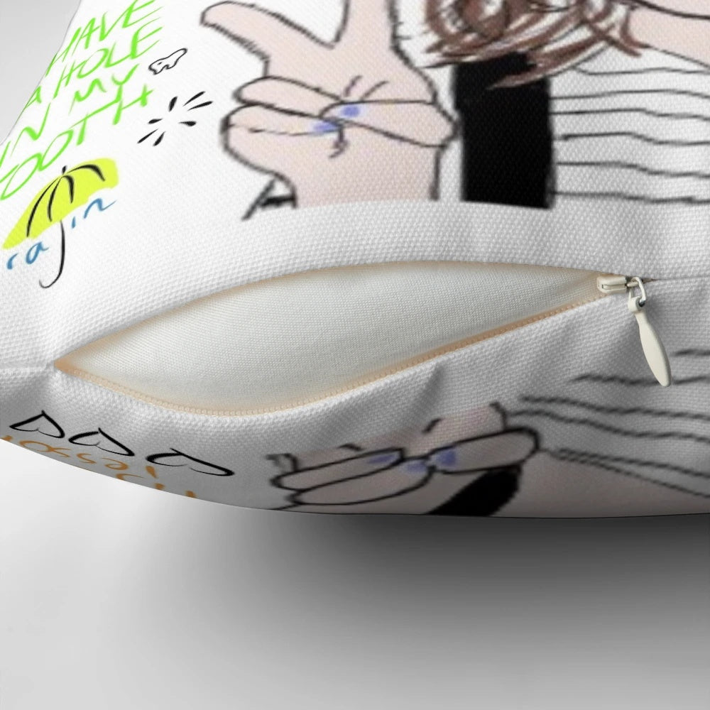 Dodie Clark Inspired Song Collage Pillow