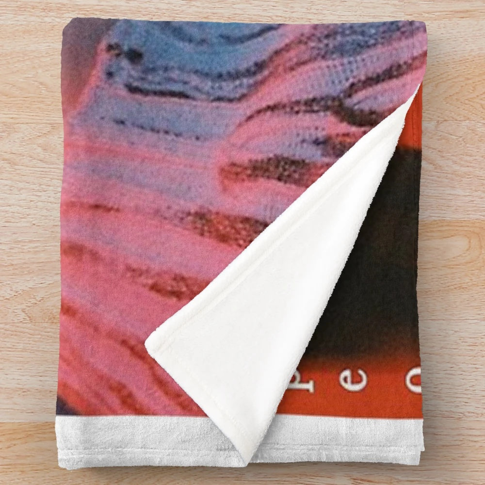 Dolan-inspired movie plush blanket featuring a soft, cozy design