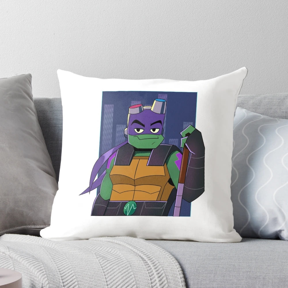 Donnie's Rectangular Pillow from the Rise of the Teenage Mutant Ninja Turtles