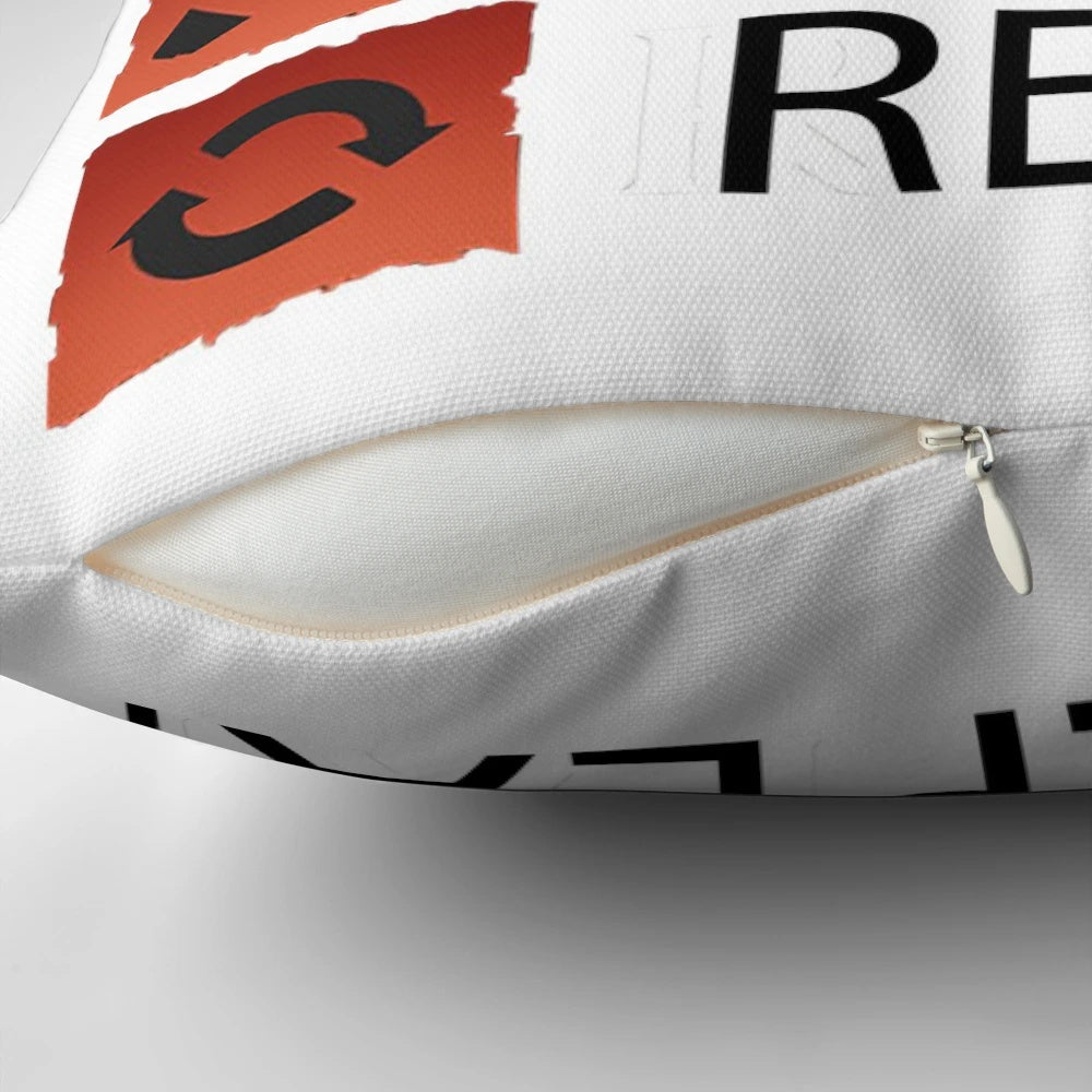 Dota 2 Gamer Life Pillow with "Eat Sleep Dota 2 Repeat" Design