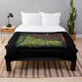 Dota 2 inspired plush blanket featuring a map design with mid, top, and bottom lane lines