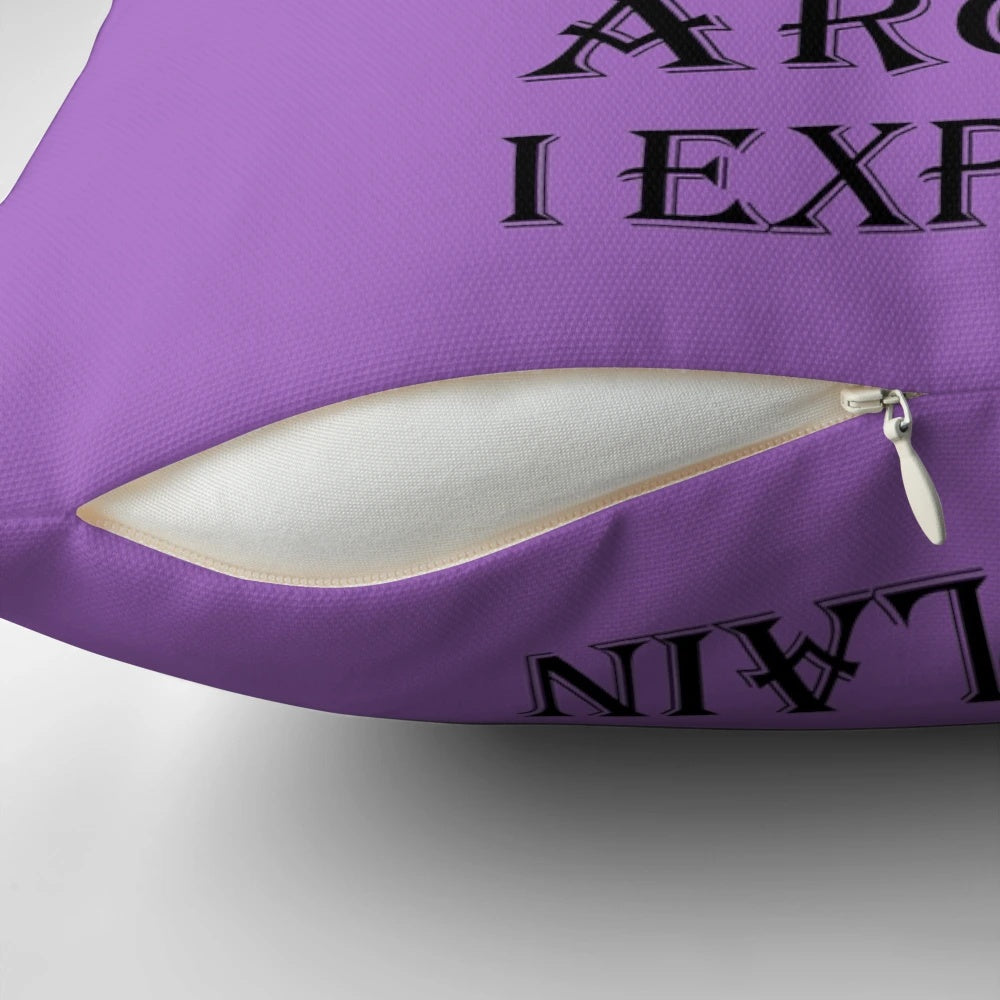 Downton Abbey "I Never Argue - I Explain" Decorative Pillow