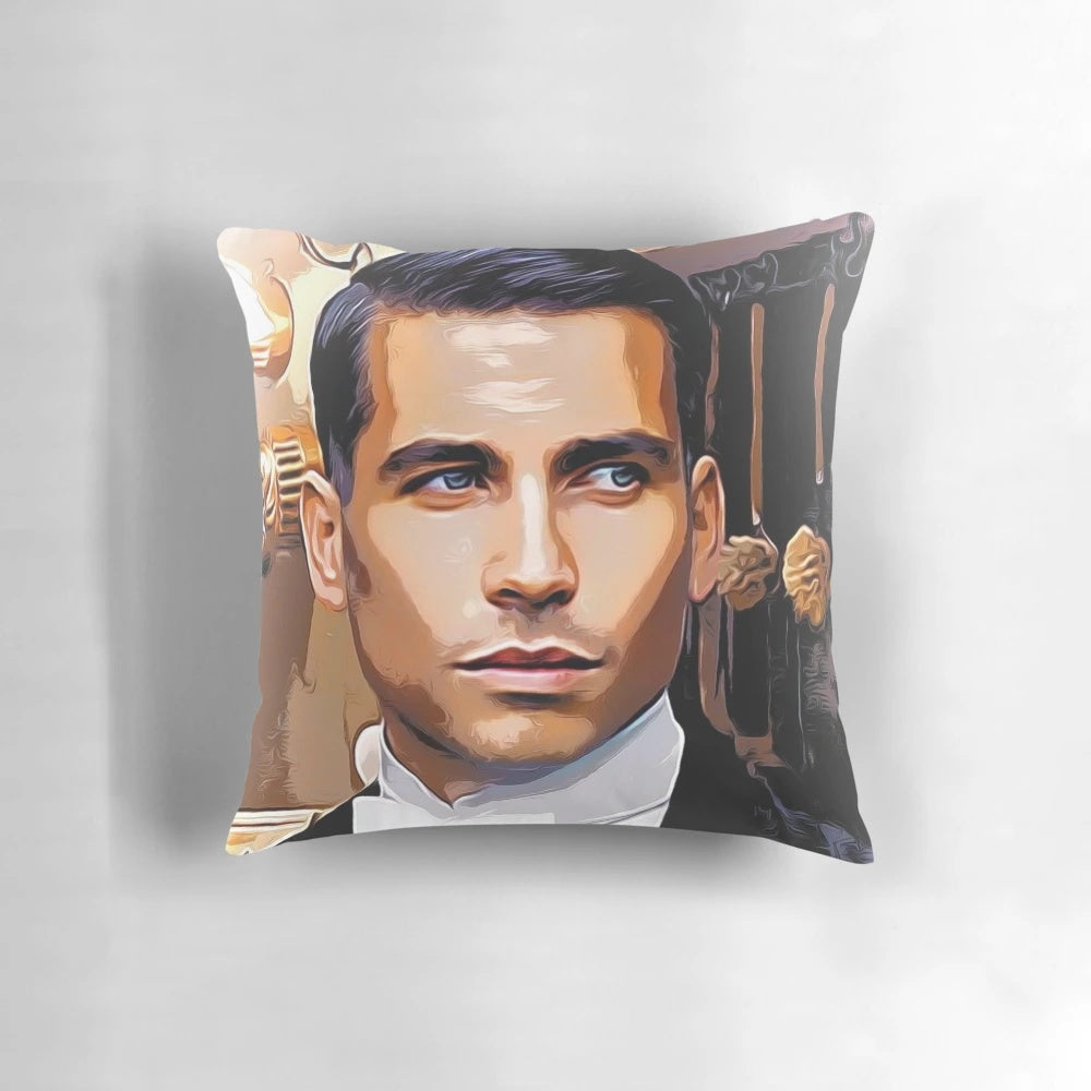 Downton Abbey Thomas Character Pillow