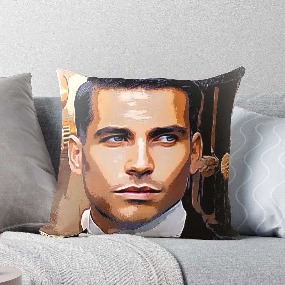 Downton Abbey Thomas Character Pillow