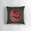 Draconis Combine BattleTech Mech Pillow featuring the iconic Draconis Combine insignia
