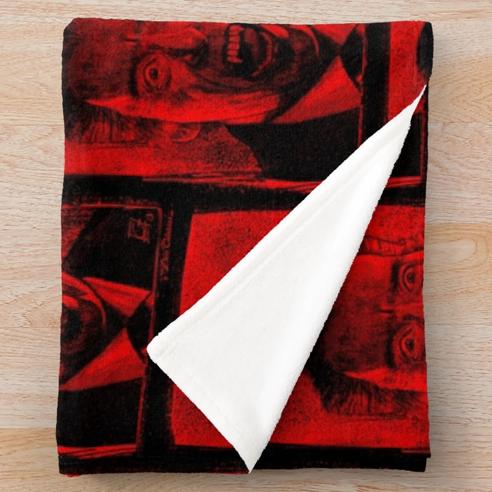 Christopher Lee Dracula-inspired plush blanket
