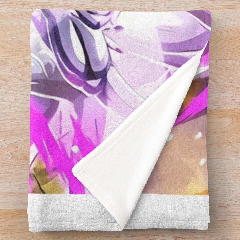 Dragon Ball inspired Goku Fighters plush blanket