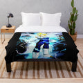 Dragon Ball Majin Vegeta Plush Blanket