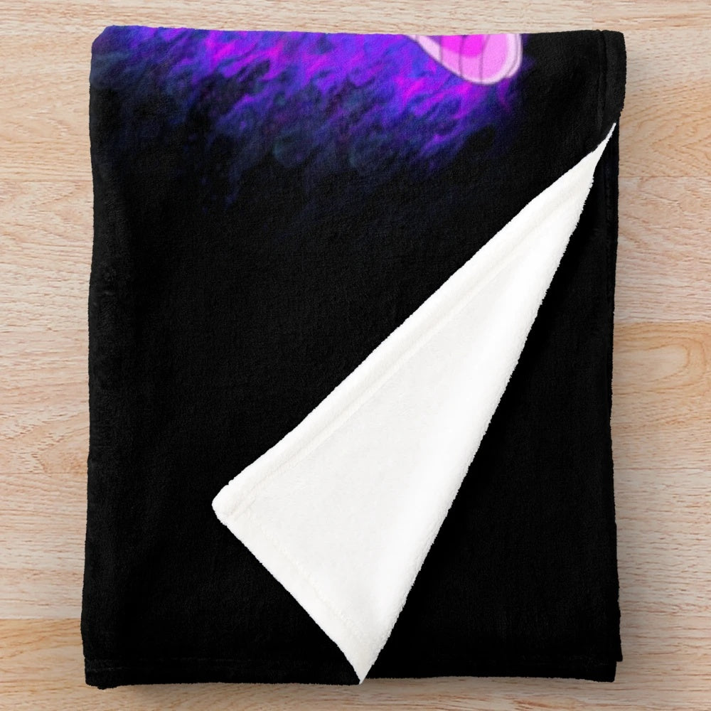 Dragon Ball Super Inspired Plush Blanket featuring Vegeta's New Form