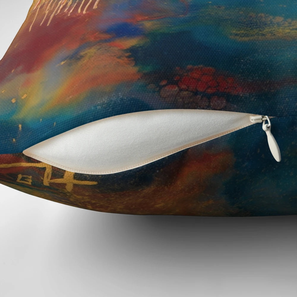 Dragonfly Dreaming Pillow featuring a nature-inspired design with a dragonfly