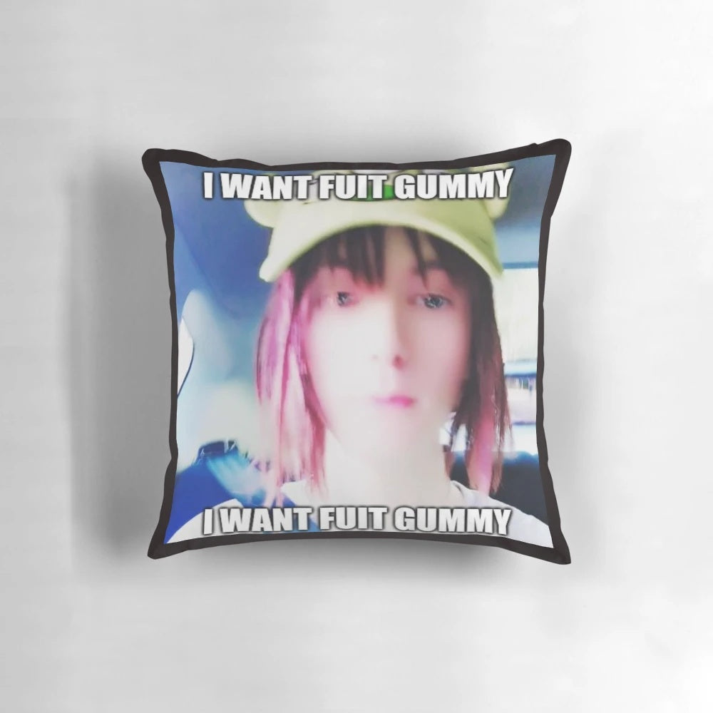 Drain Gang Bladee Meme Pillow - Comfortable and Stylish Home Decor