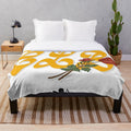 Drake-inspired Certified Lover Boy plush blanket with album logo