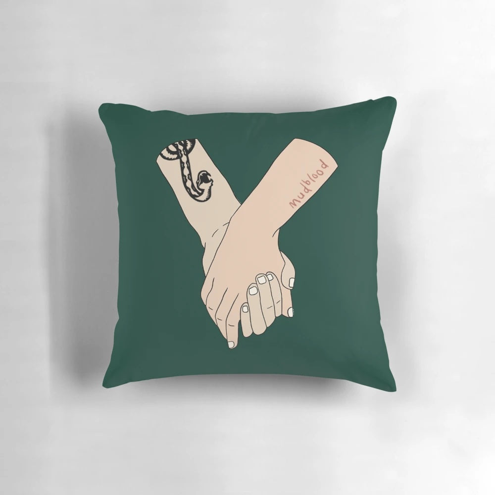 Dramione Pillow - Soft and Comfortable Pillow Featuring Characters from Wattpad Fanfiction