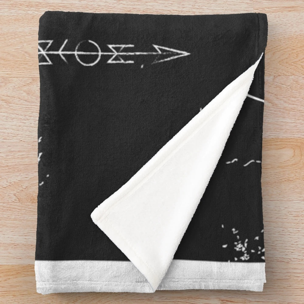 Rune Dreamcatcher Plush Blanket for Cozy Home Decor