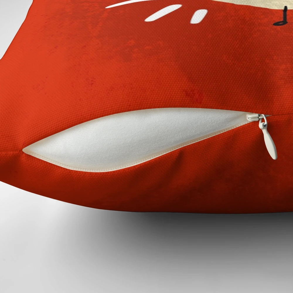 A soft, plush pillow with a mayo-inspired design, perfect for mayo lovers and dreamers.