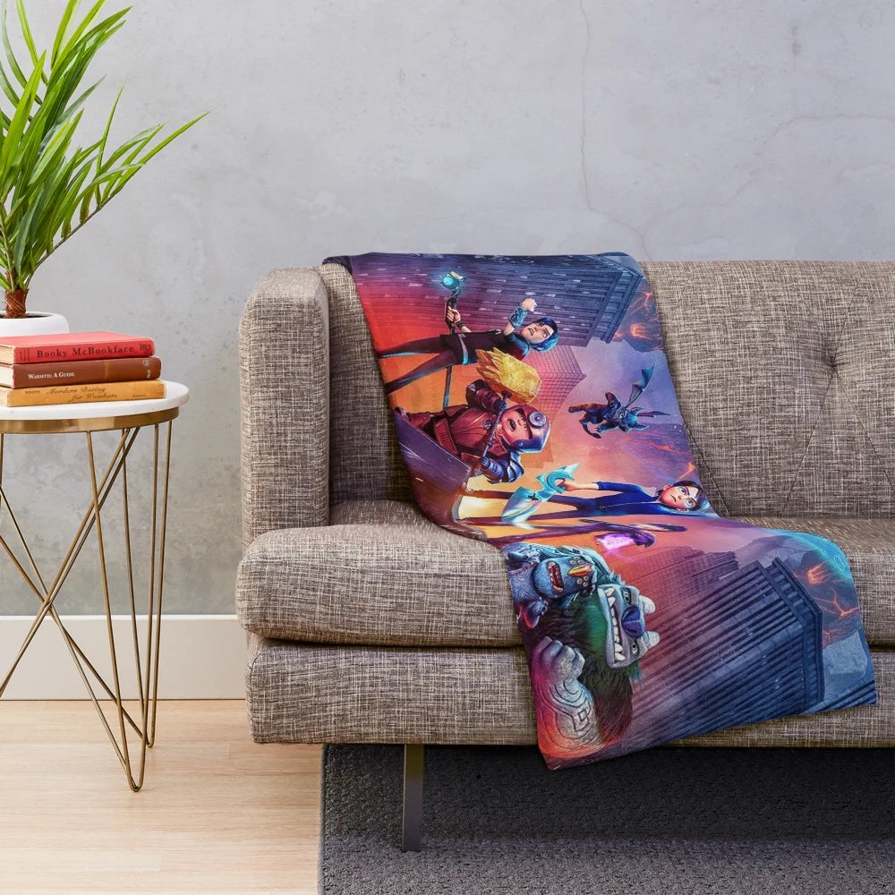 Trollhunters: Rise of the Titans Plush Blanket for Kids
