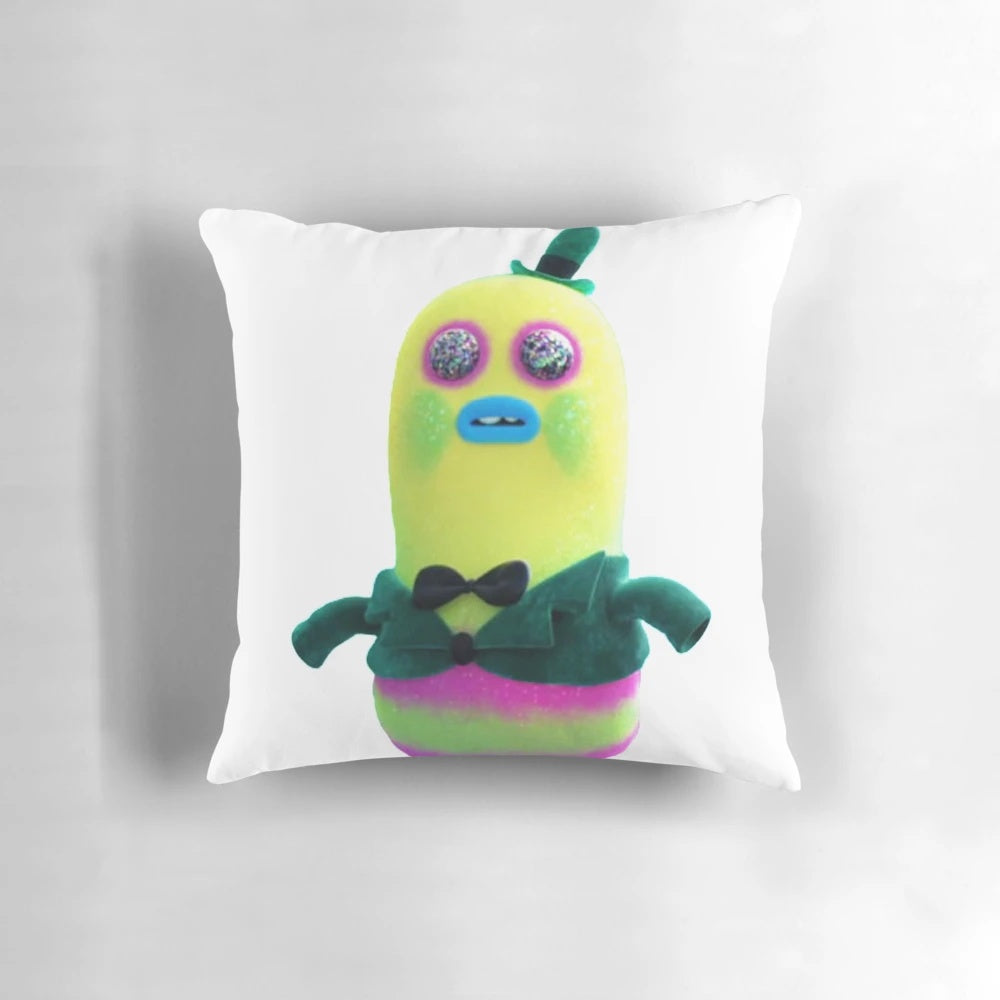 Dreamworks Trolls Mr. Dinkles Plush Pillow for Bedroom or Living Room Decor