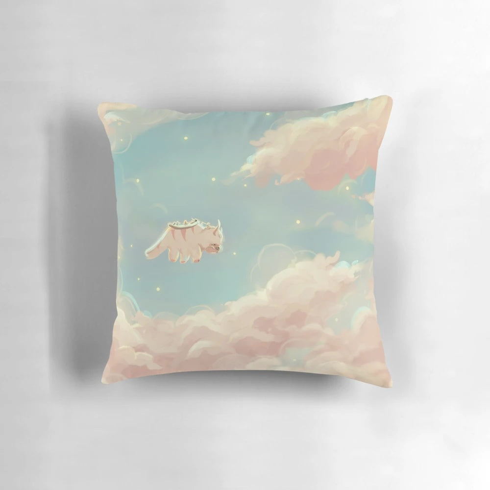 Cozy Appa-inspired pillow for Avatar the Last Airbender fans