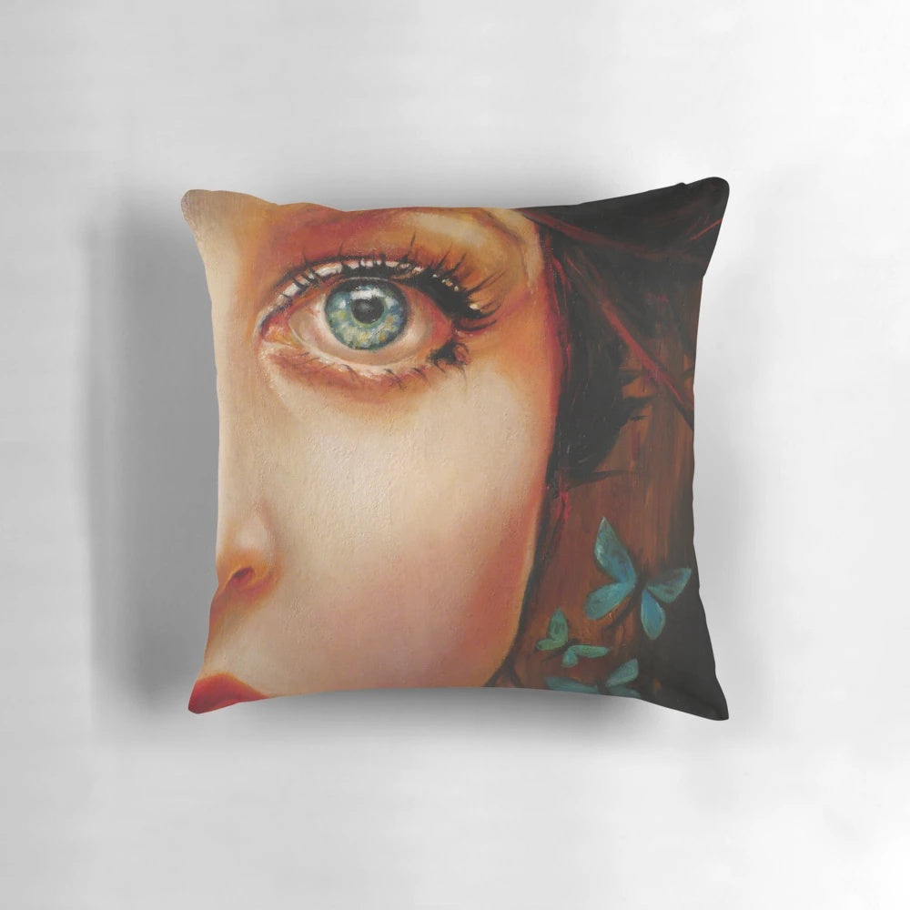 A soft, plush pillow with a whimsical "Day Dreamer" design, perfect for children to rest and let their imaginations run wild.
