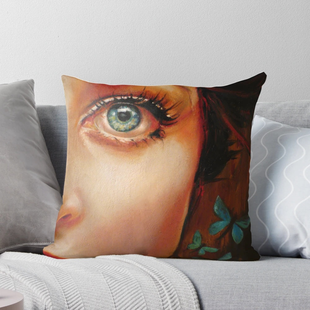 A soft, plush pillow with a whimsical "Day Dreamer" design, perfect for children to rest and let their imaginations run wild.