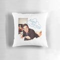 Soft, cozy pillow with Jimmy Fallon design for a restful night's sleep