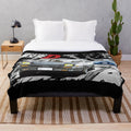 Initial D Inspired Drift Racing Tandem Plush Blanket