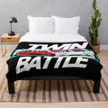 Nissan Schassis Themed Plush Blanket for Drift Enthusiasts