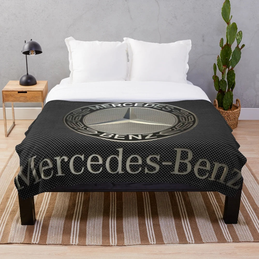 Mercedes-Benz AMG-inspired plush blanket