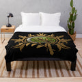 Druid Badge Plush Blanket from Baldur's Gate 3