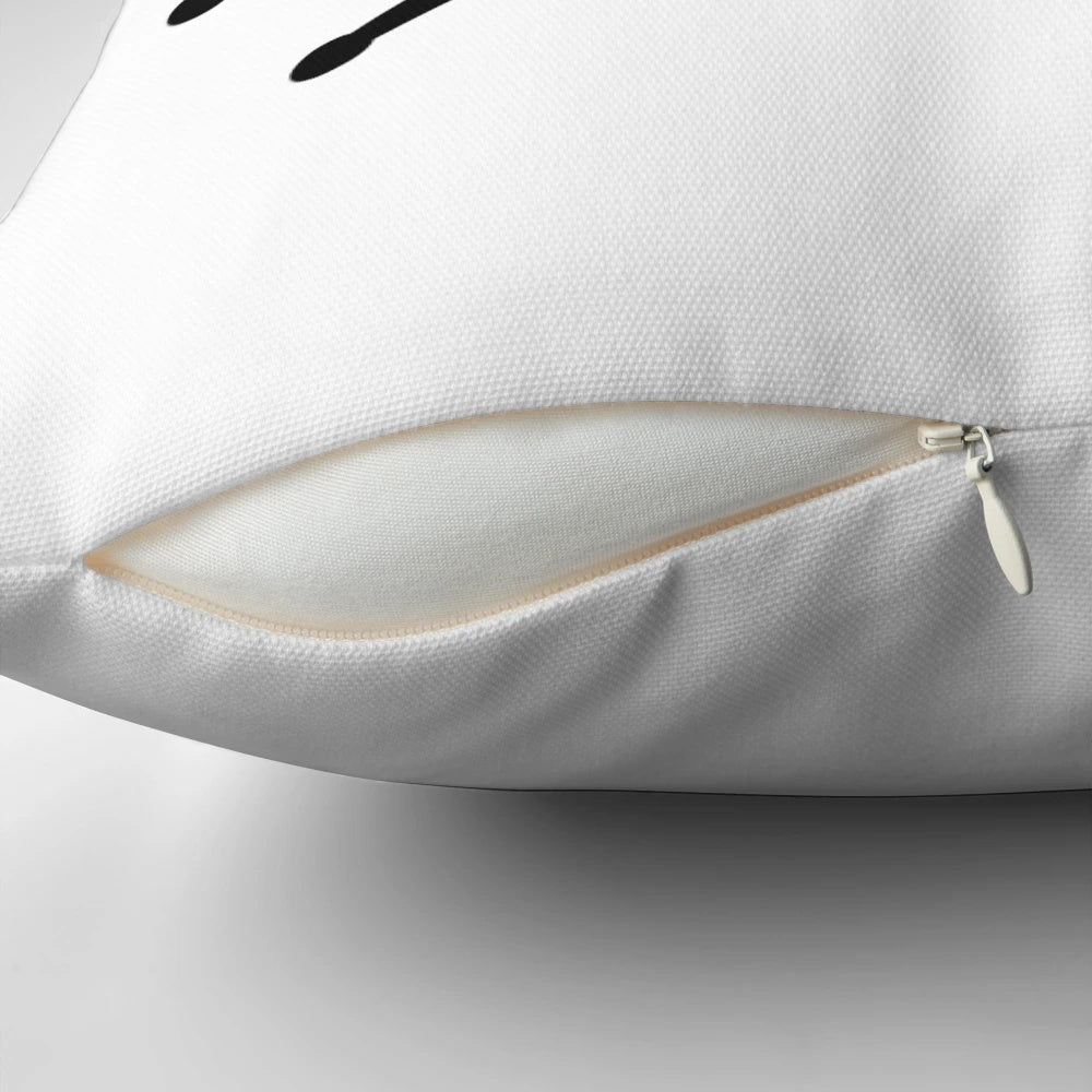 Decorative pillow in the shape of drumsticks, perfect for drummers and music enthusiasts.