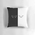 Duki Trap-Inspired Angel-Demon Decorative Pillow