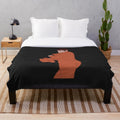 Dumb and Dumber inspired "Put Out The Vibe" plush blanket featuring characters Jim Carrey and Jeff Daniels