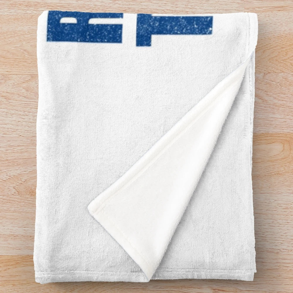 Dunder Mifflin Plush Blanket featuring characters from the popular TV show The Office