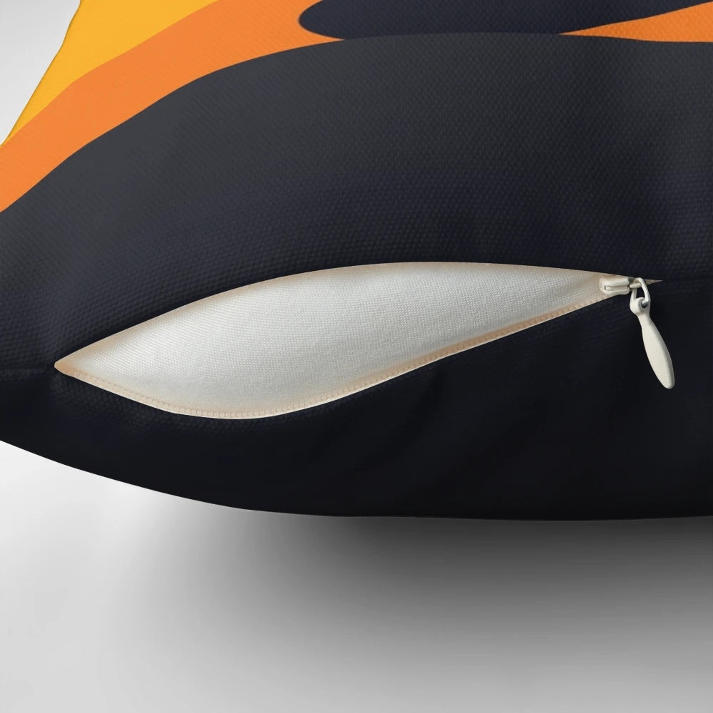 Dune 2021 Arrakis Desert Poster Pillow, featuring the iconic sandworm and desert landscape from the sci-fi film.