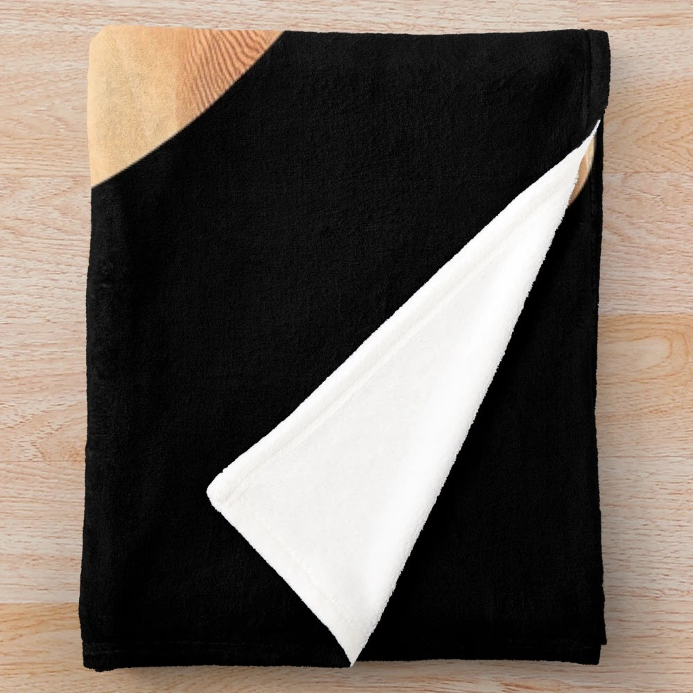 Dune-inspired plush blanket featuring the Arrakis landscape and design elements