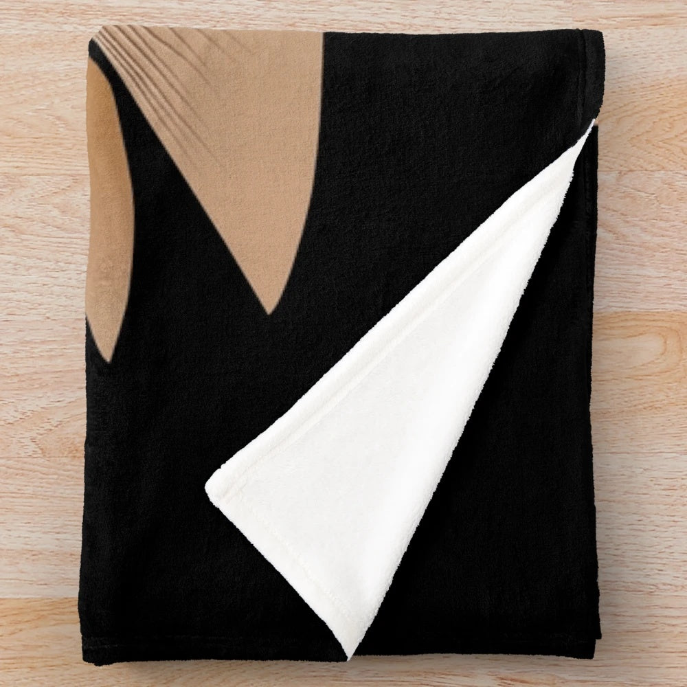 Dune landscape plush blanket featuring moons of Arrakis