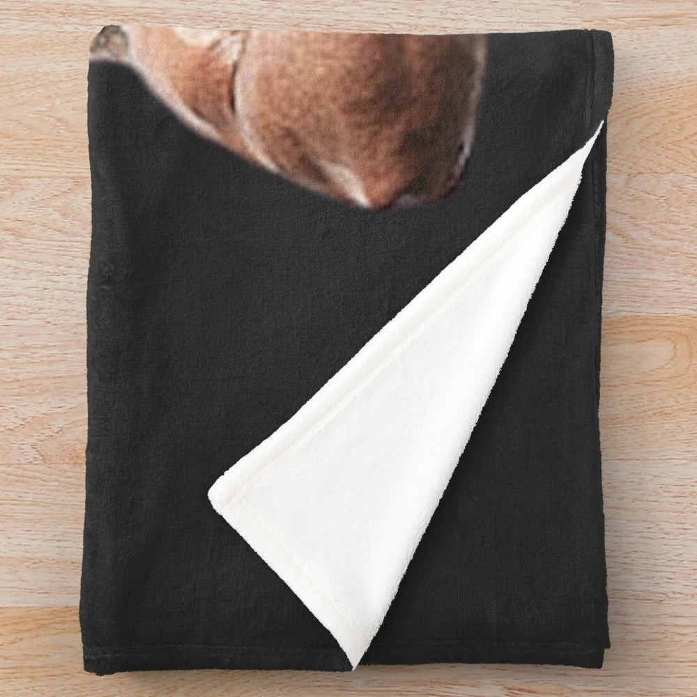 Dwayne Johnson Plush Blanket with Cozy Fleece Fabric