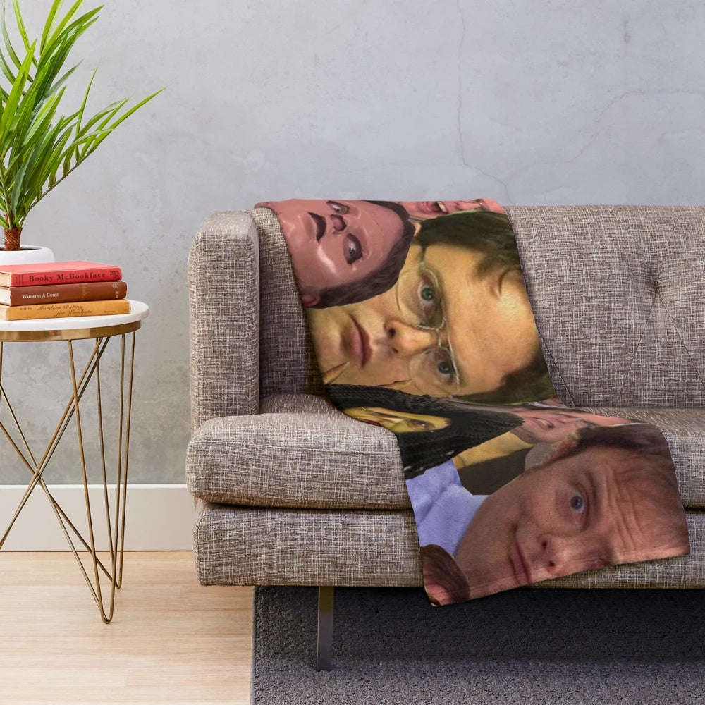 Dwight Schrute Inspired Plush Blanket