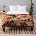 Dylan Obrien Inspired Collage Plush Blanket