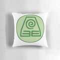 Earth Element Avatar Pillow with Aang, Korra, and Toph from the popular anime series