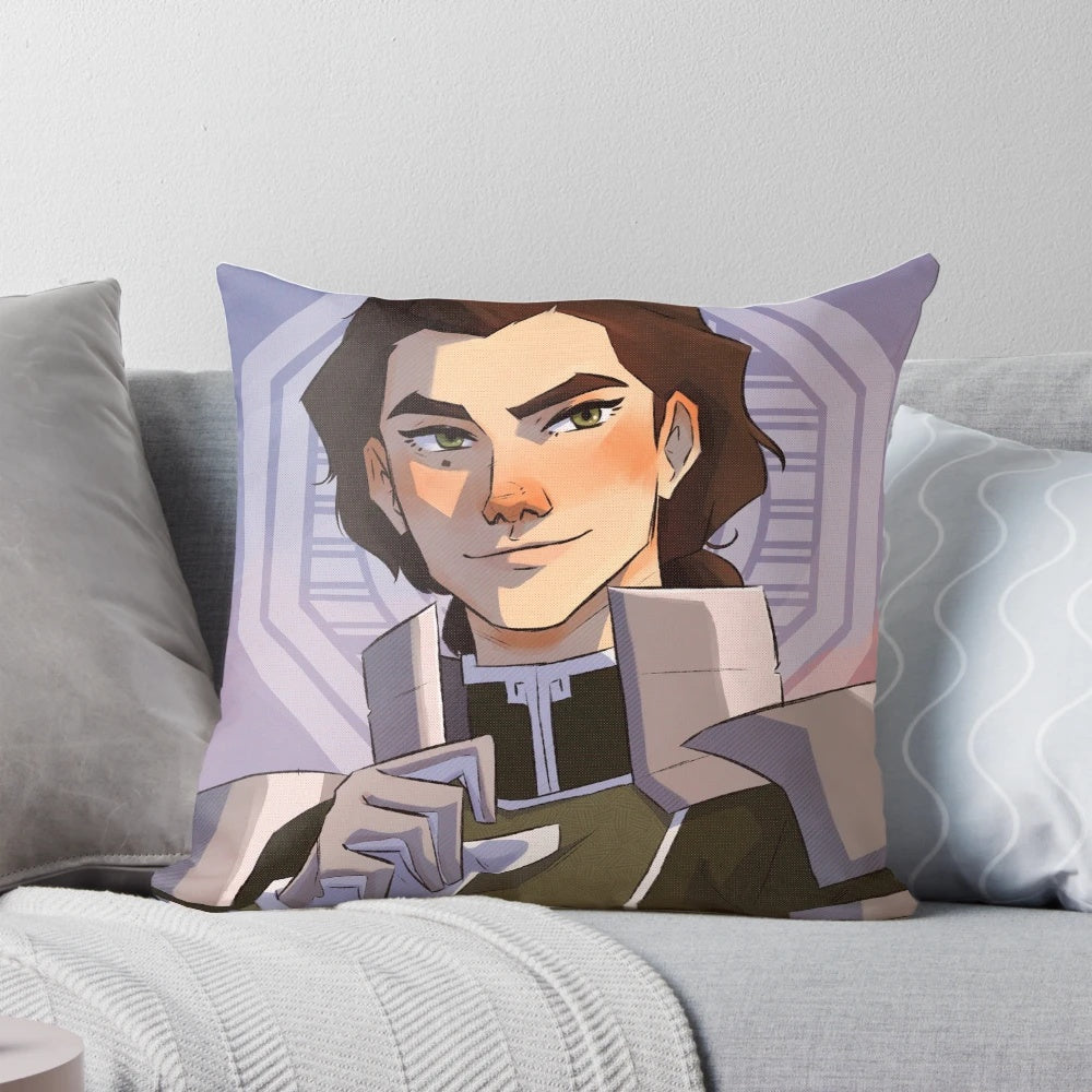 Kuvira Earth Kingdom Inspired Pillow