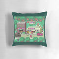 Earthbound Onett inspired throwback video game pillow