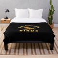 Easily Distracted by Birds Funny Plush Blanket