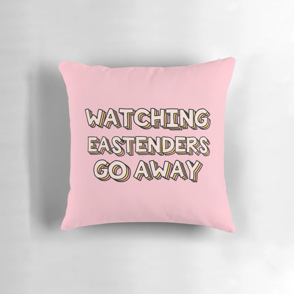Eastenders fan go away pillow