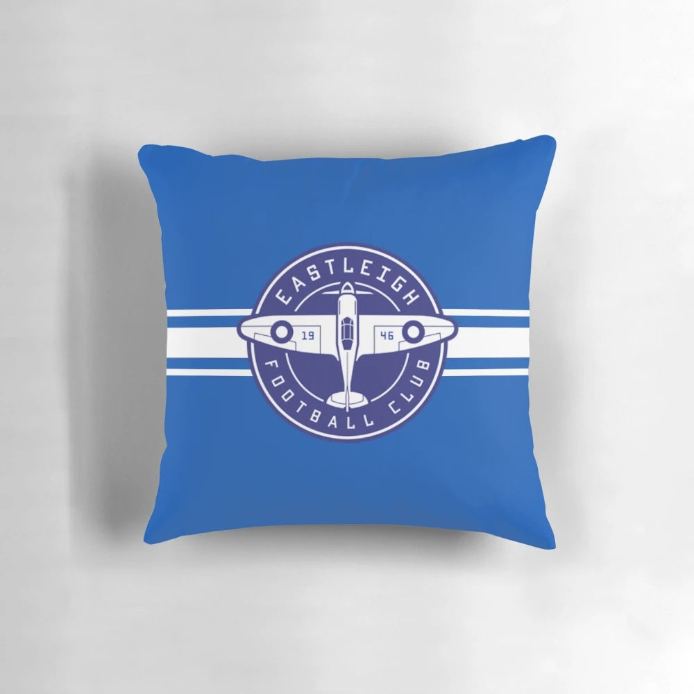 Eastleigh FC non-league football team pillow with club crest