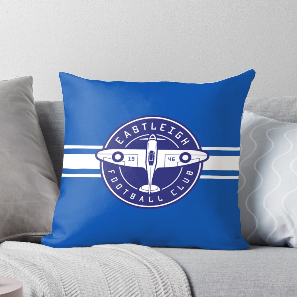 Eastleigh FC non-league football team pillow with club crest