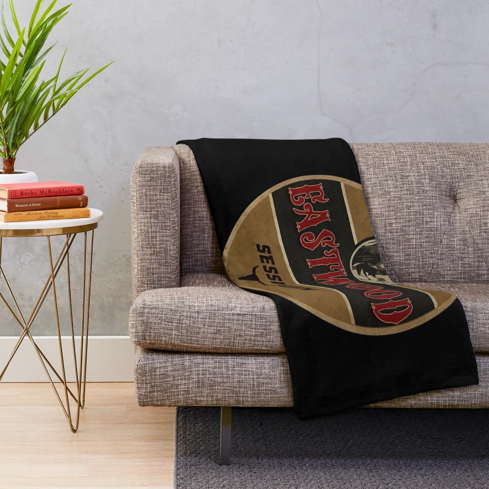 Eastwood-Inspired Plush Blanket