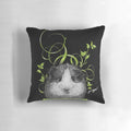 Soft, fluffy guinea pig pillow made with sustainable, vegan materials